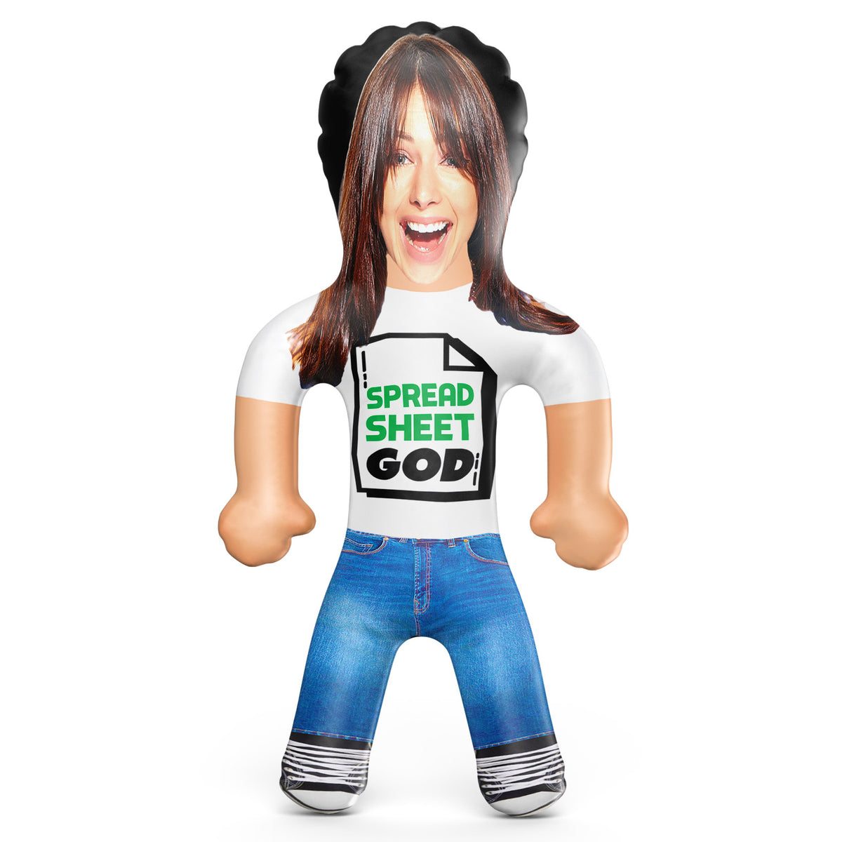 Spreadsheet God Blow Up Doll