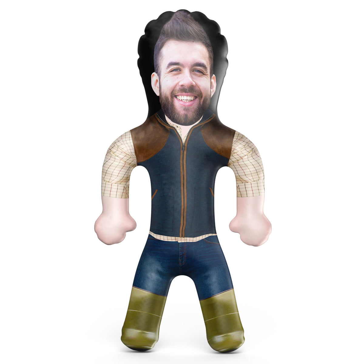 Farmer Gilet Blow Up Doll