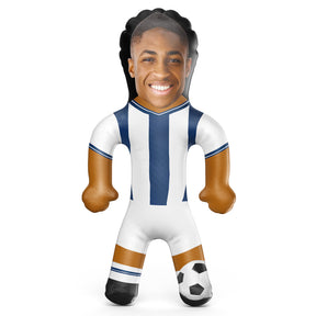 The Baggies Football Kit Blow Up Doll