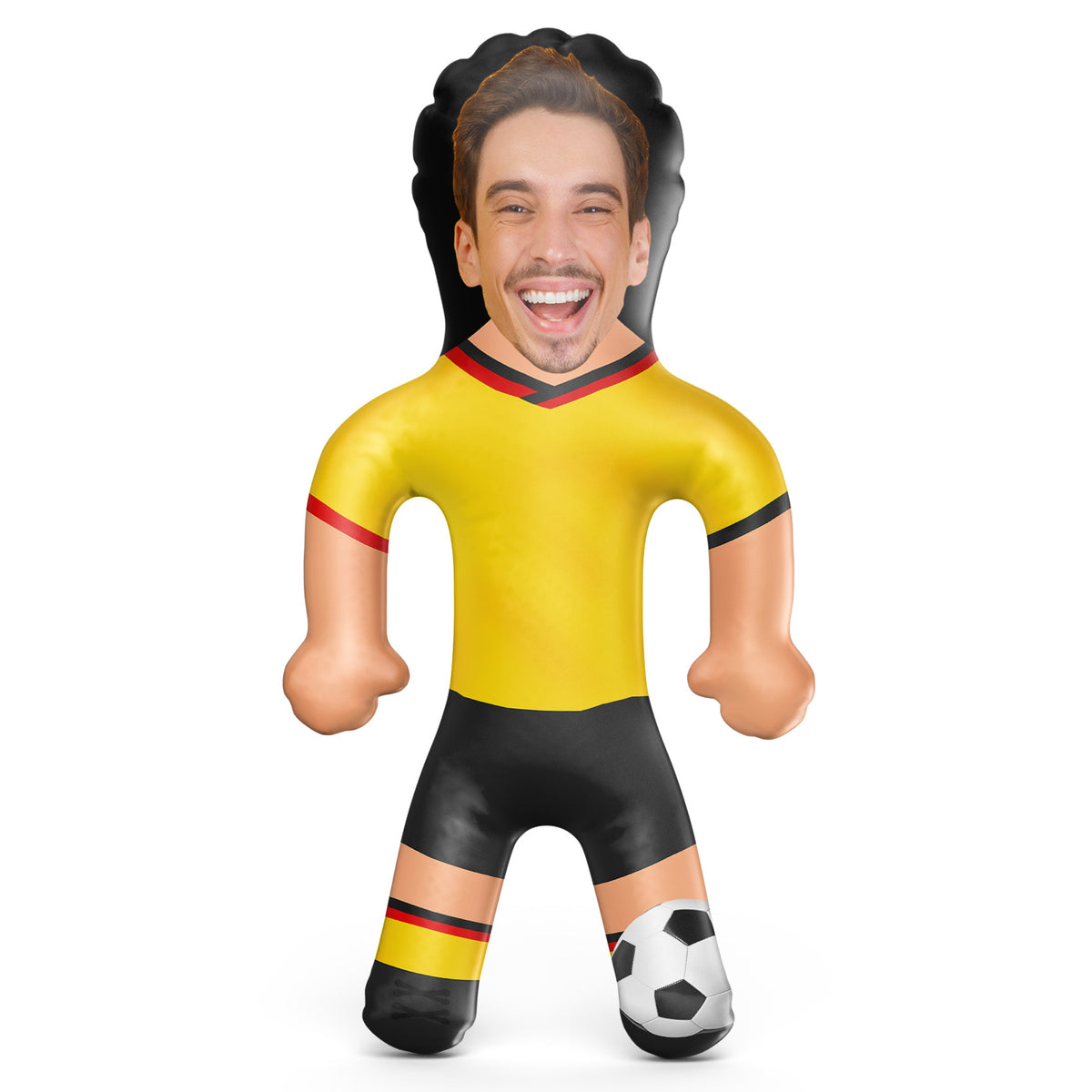 The Hornets Football Yellow Kit Blow Up Doll
