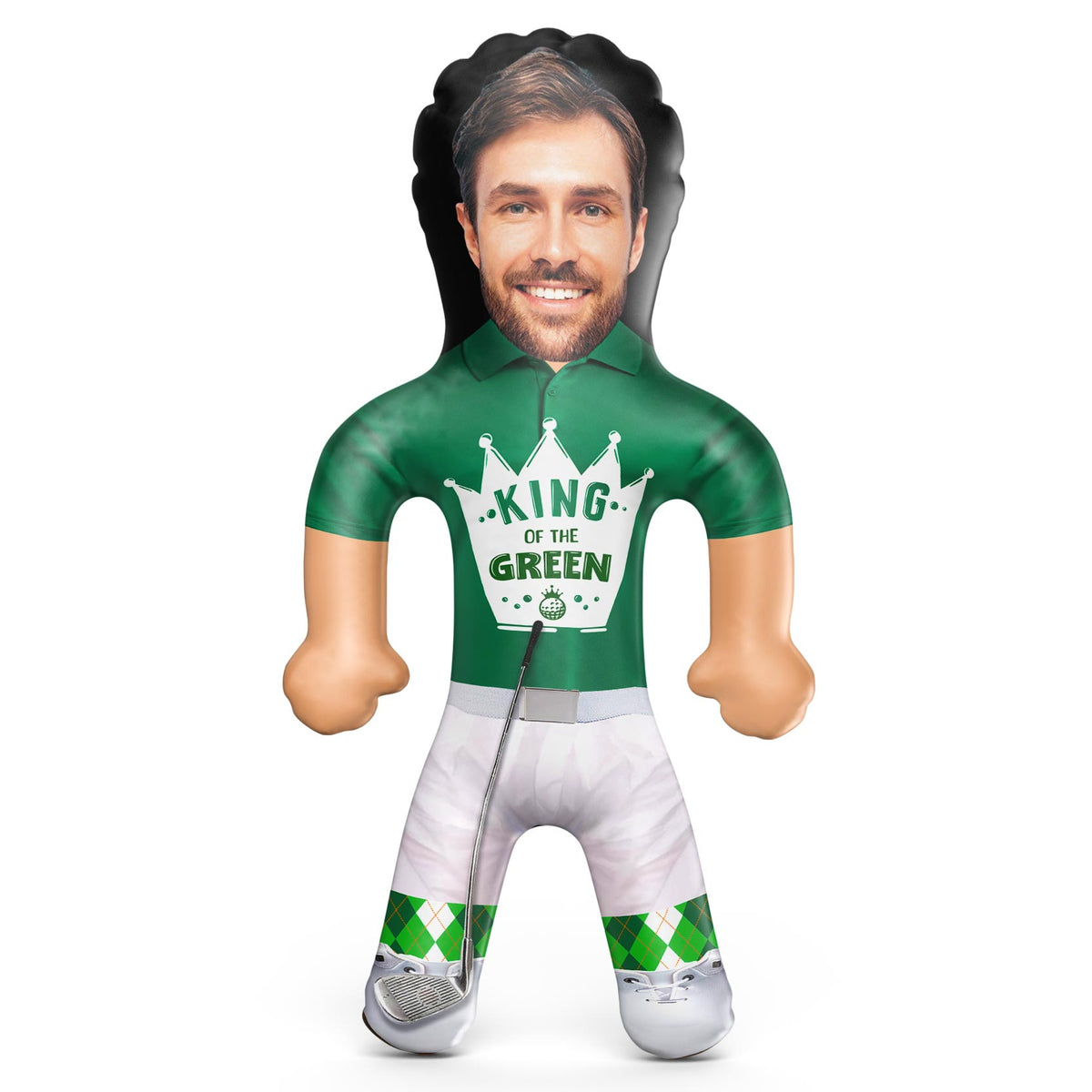 King Of The Green Golfer Blow Up Doll