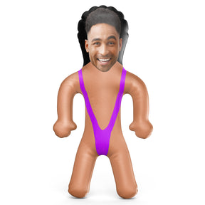 Purple Mankini Blow Up Doll