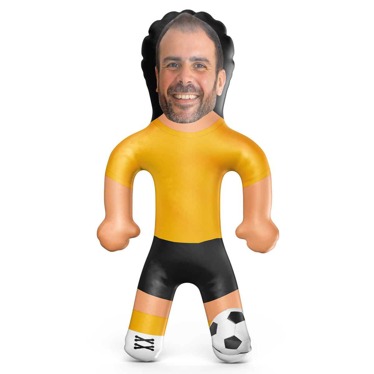 Gold Football Kit Blow Up Doll