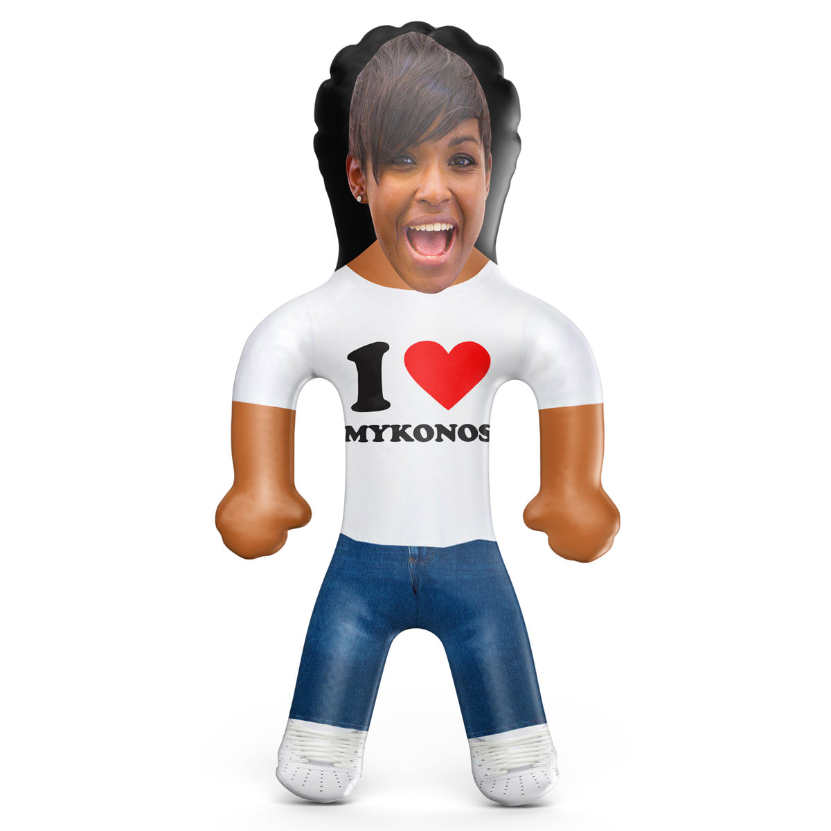 I Heart Mykonos Blow Up Doll