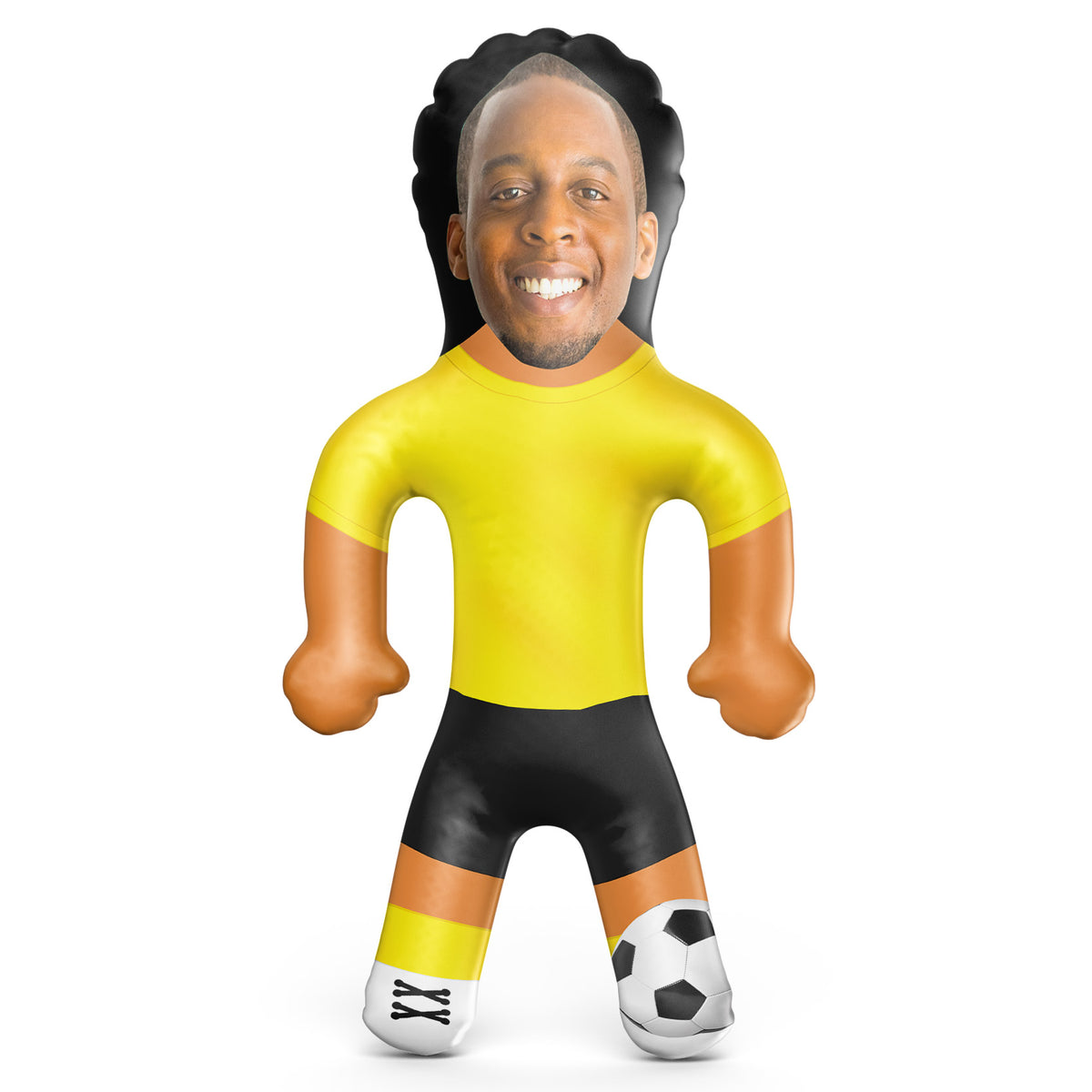 Yellow Football Kit Blow Up Doll