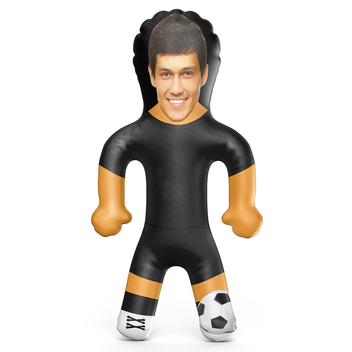 Black Football Kit Blow Up Doll