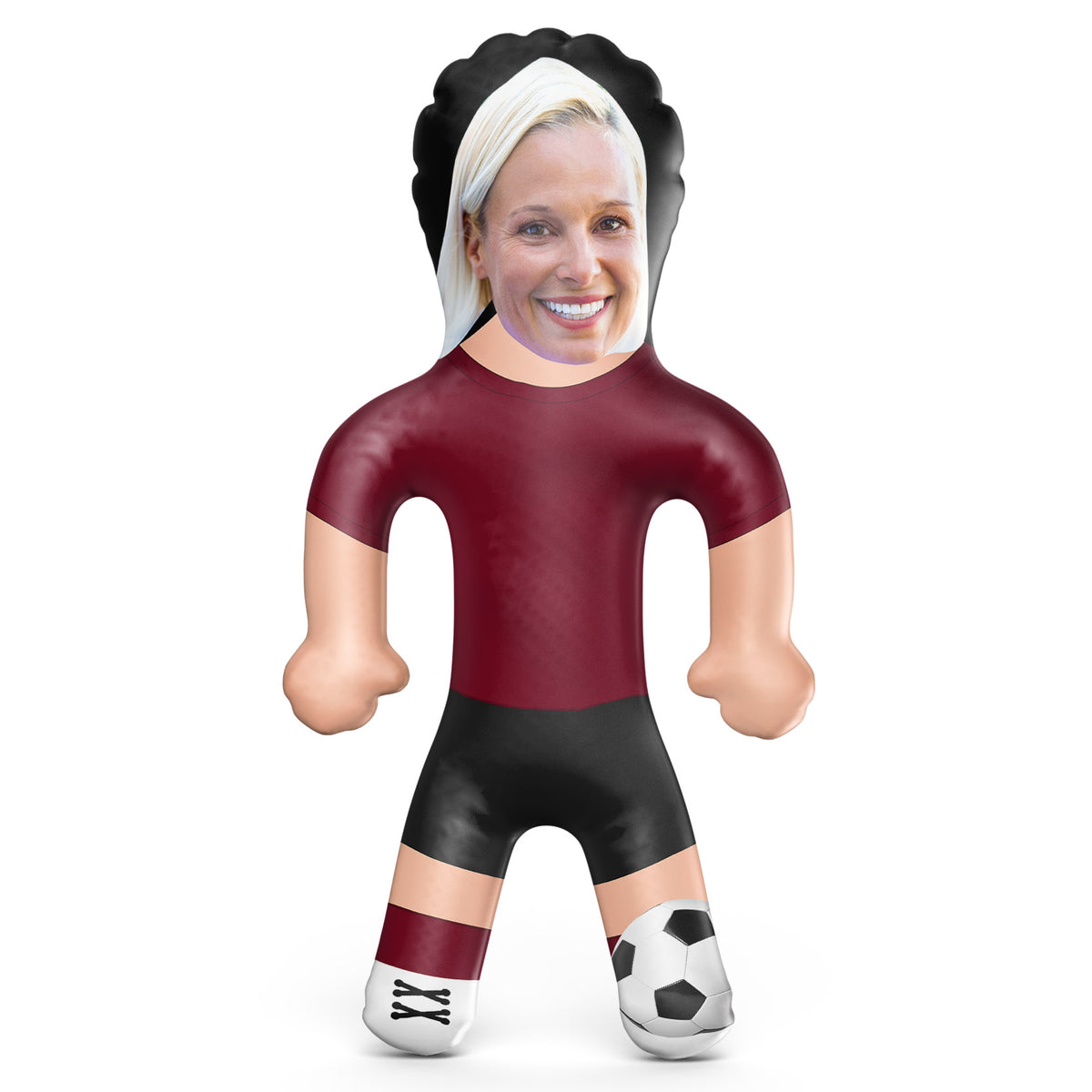 Claret Football Kit Blow Up Doll