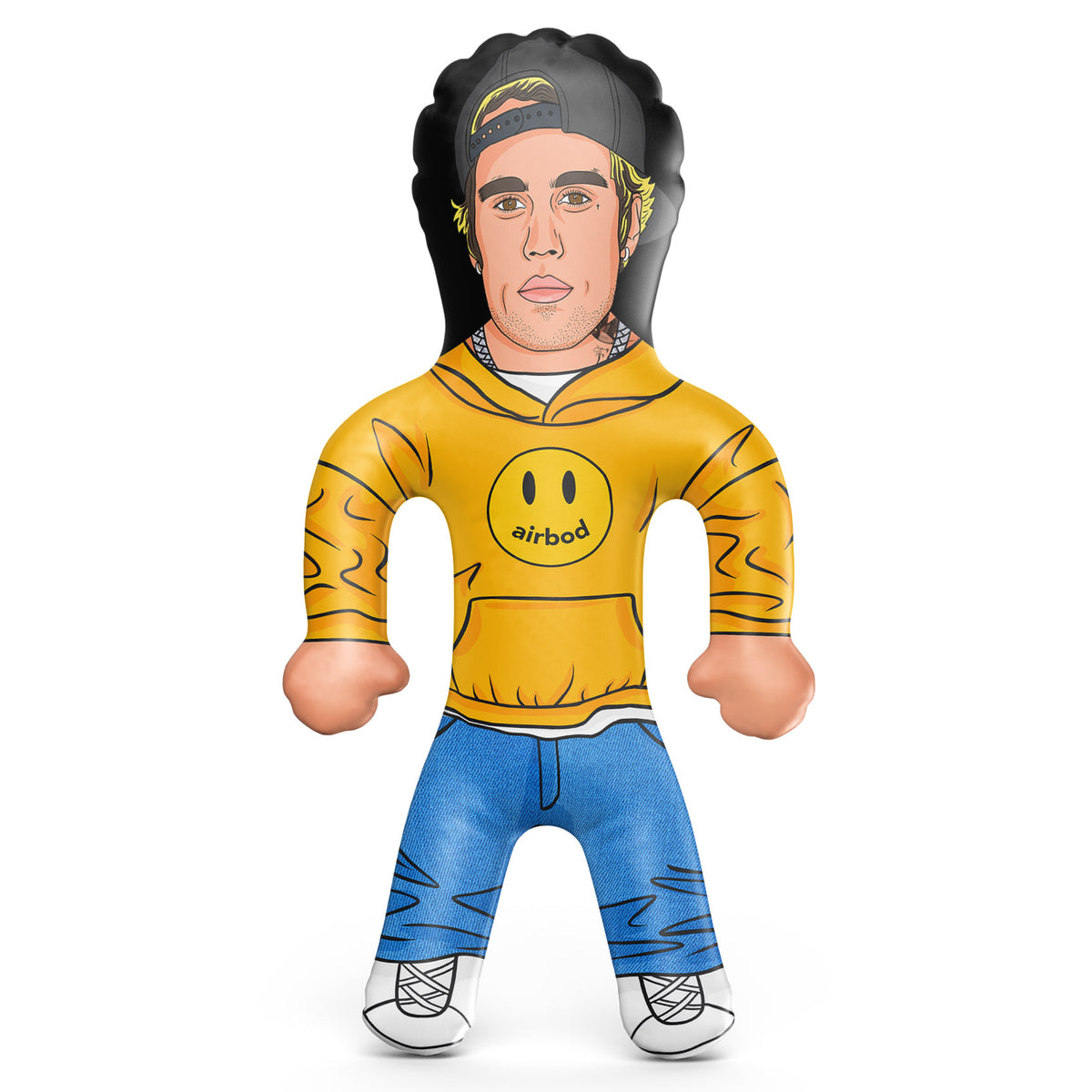 justin bieber inflatable doll