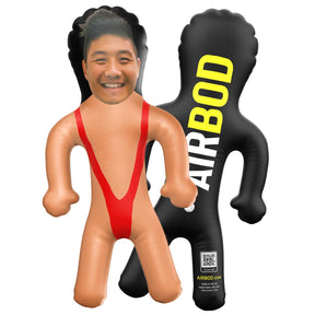 Red Mankini Blow Up Doll
