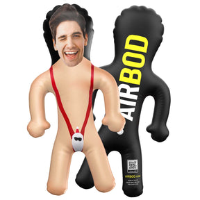 Sexy Santa Mankini Blow Up Doll