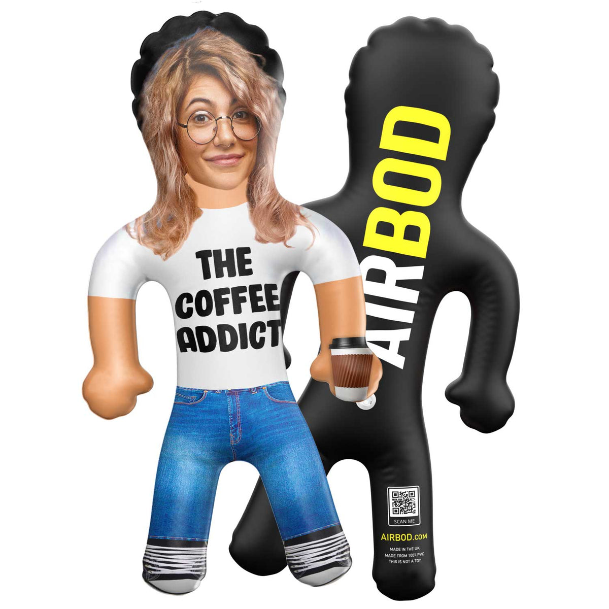 The Coffee Addict Blow Up Doll