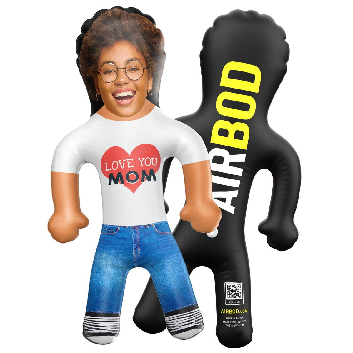Love You Mom Blow Up Doll