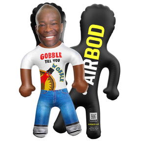 Gobble till you Wobble Blow Up Doll