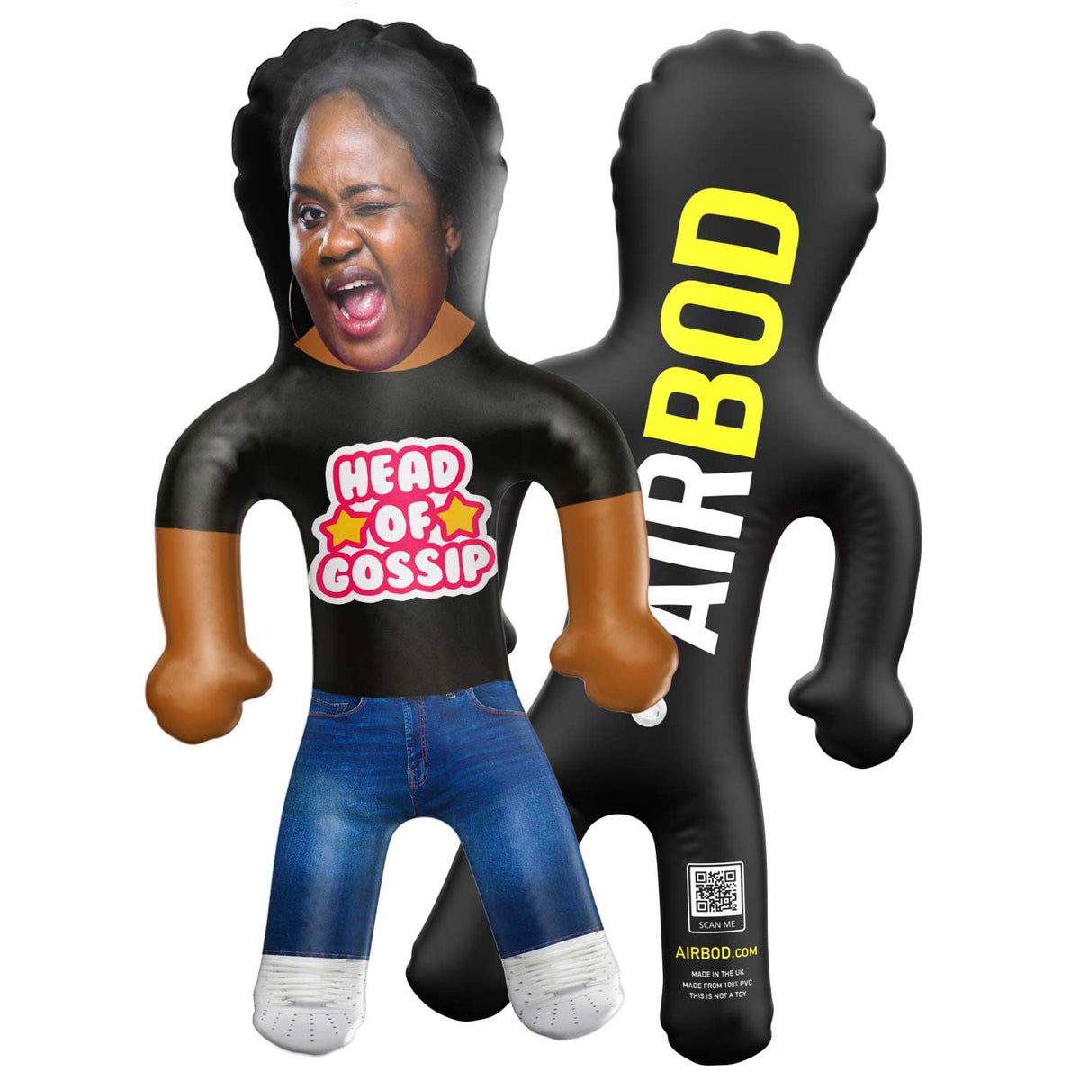 Head Of Gossip Blow Up Doll