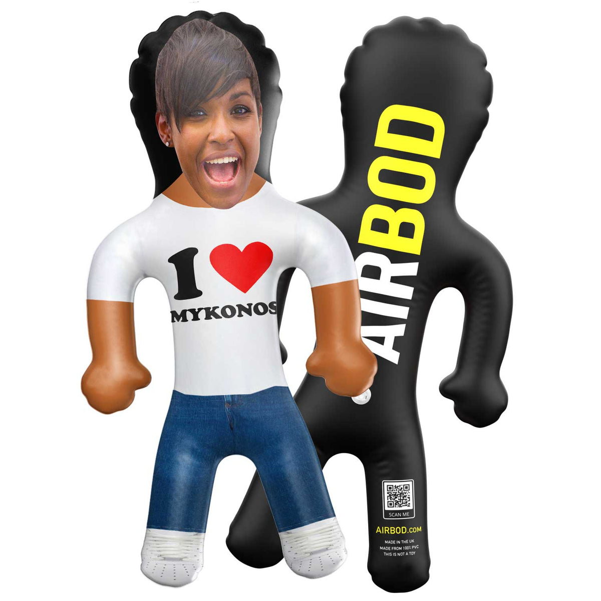 I Heart Mykonos Blow Up Doll