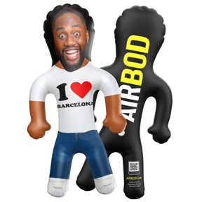 I Heart Barcelona Blow Up Doll