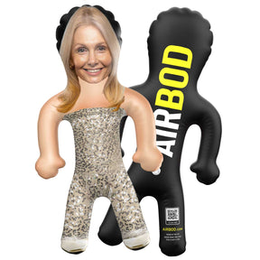 Sparkle Jumpsuit Blow Up Doll