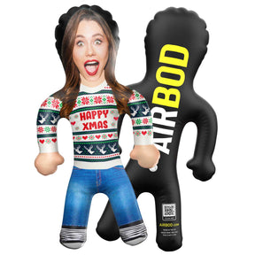 Happy Xmas Blow Up Doll