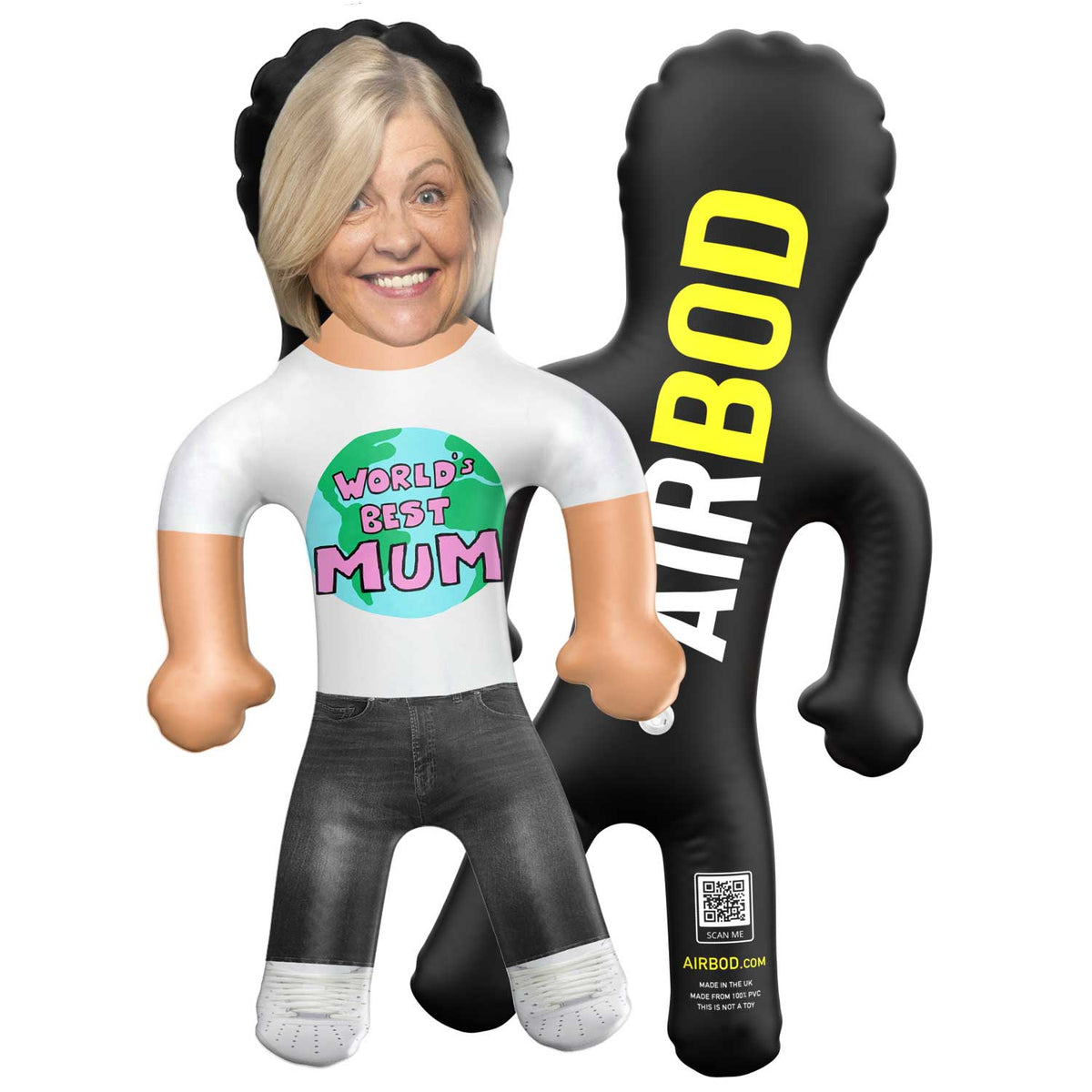 World's Best Mum Blow Up Doll