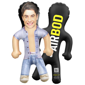 Denim Outfit Blow Up Doll