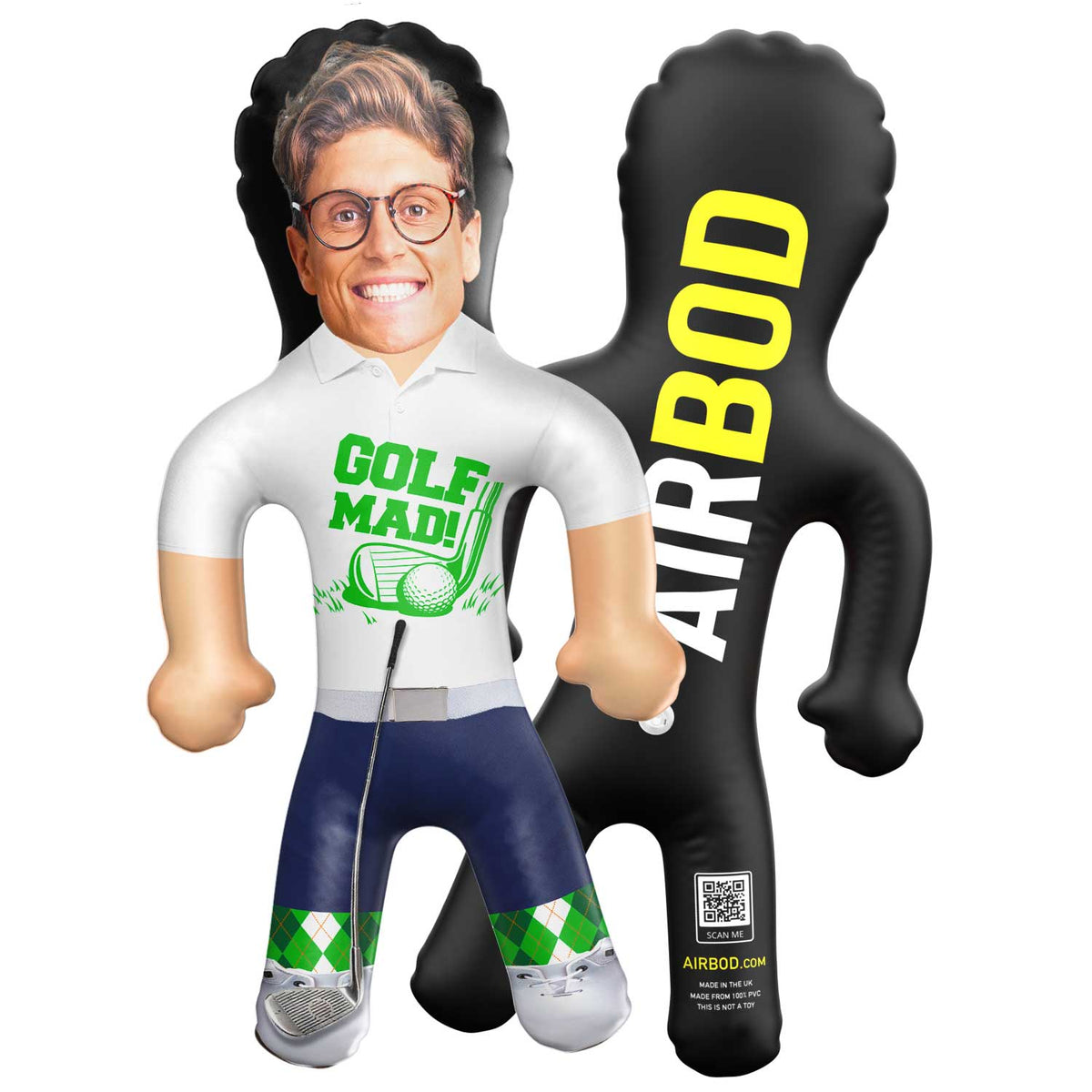 Golf Mad Blow Up Doll
