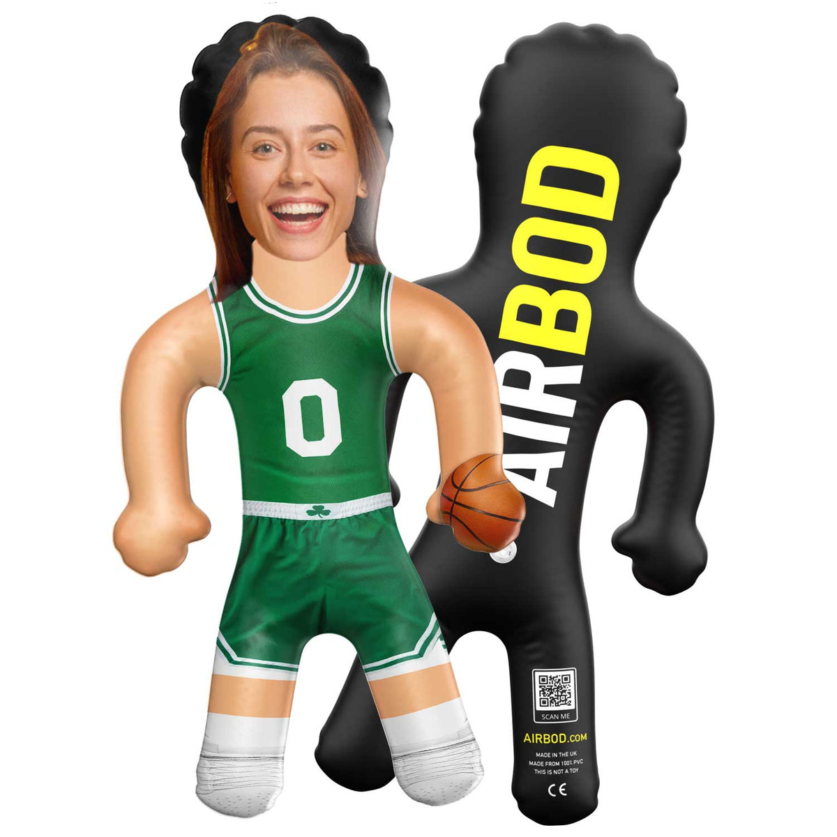 Boston Basketball Blow Up Doll