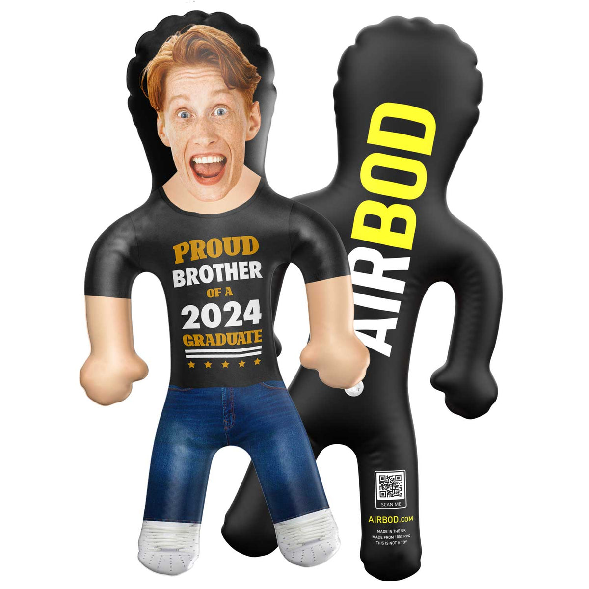 Proud Brother of a Graduate Blow Up Doll