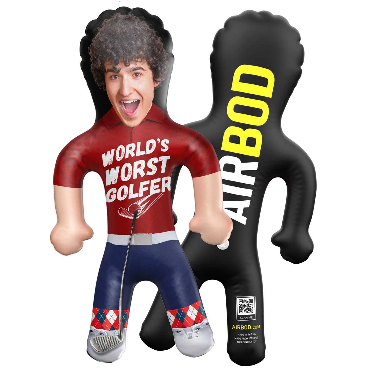 World's Worst Golfer Blow Up Doll