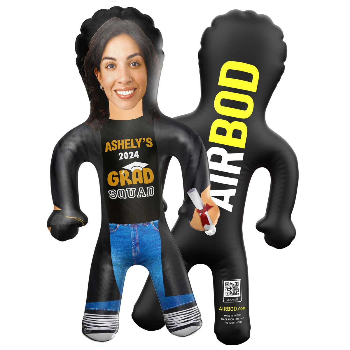 Grad Squad Blow Up Doll
