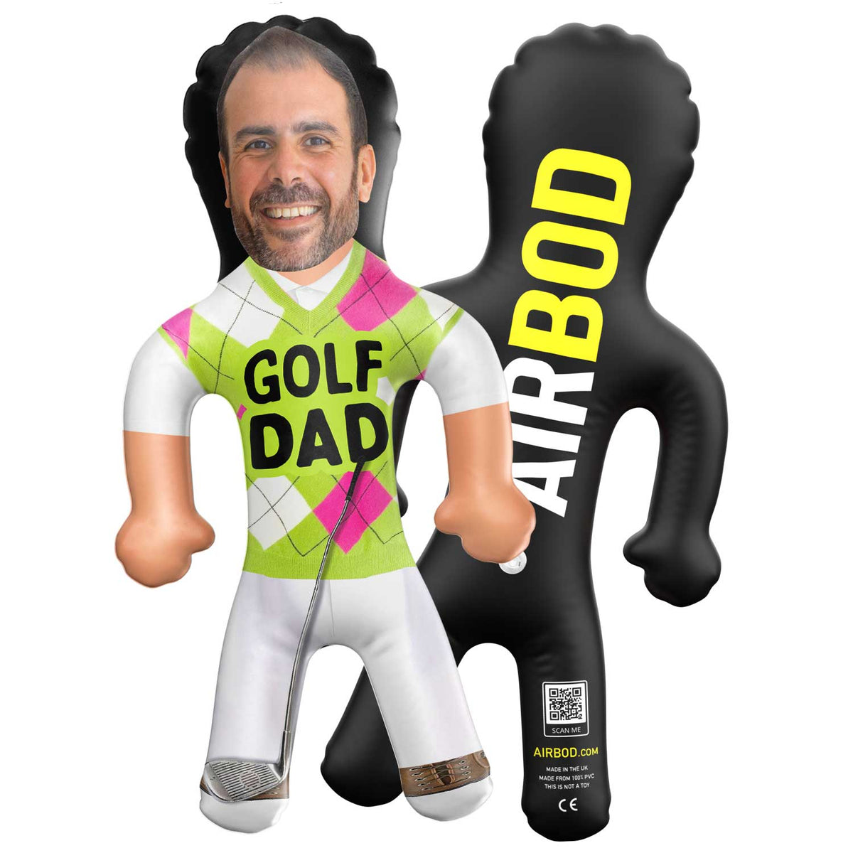 Golf Dad Blow Up Doll