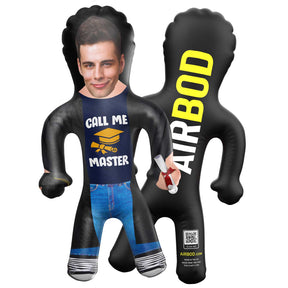 Call Me Master T-Shirt Graduation Blow Up Doll