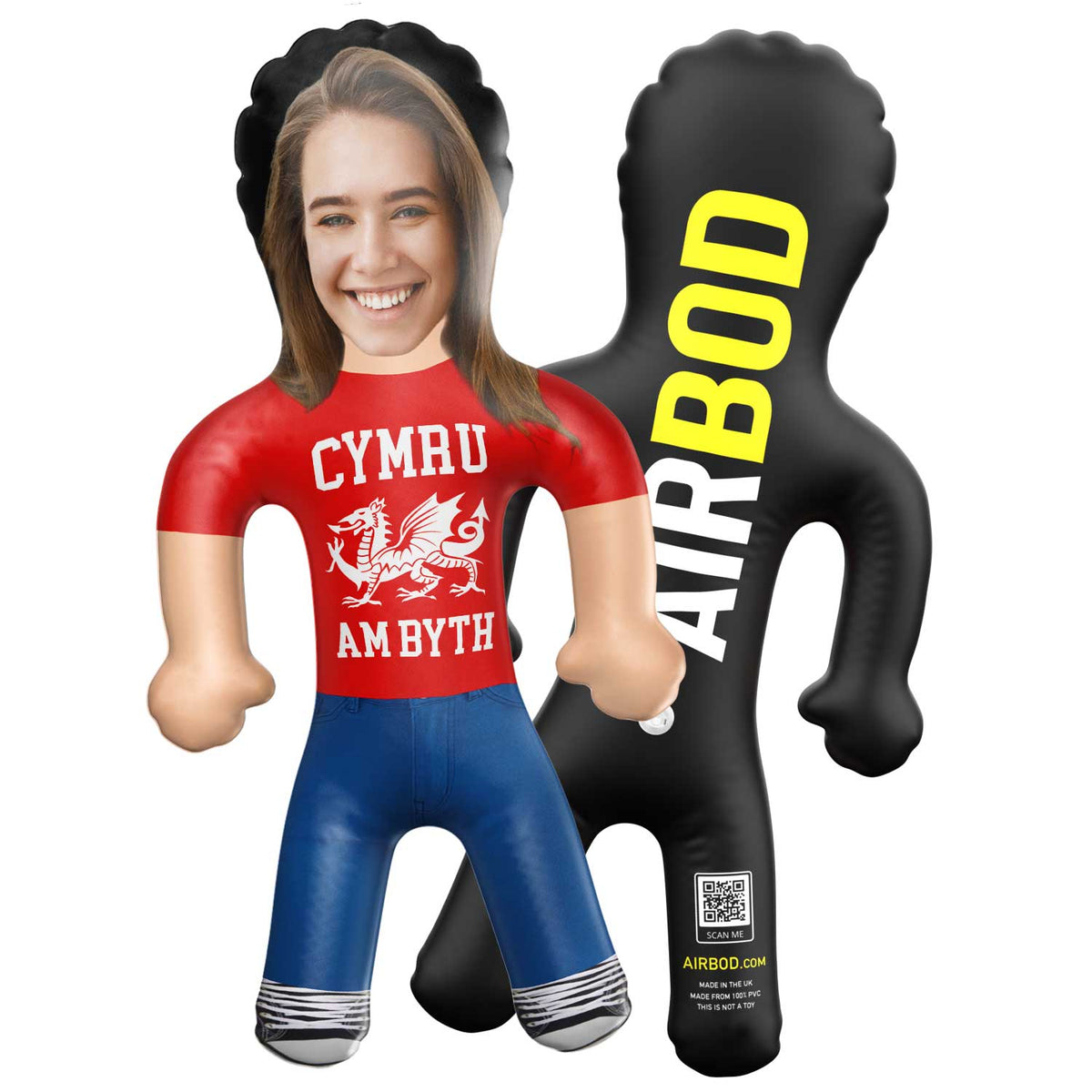 Cymru Am Byth Blow Up Doll