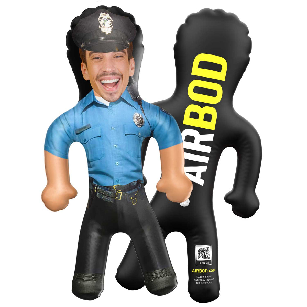 US Officer Blue Shirt Blow Up Doll