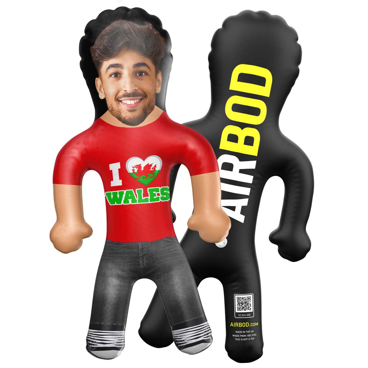 I Heart Wales Blow Up Doll