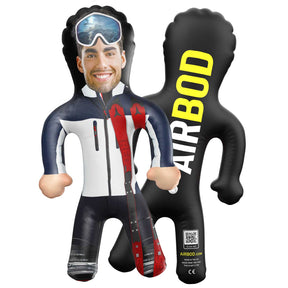 Skiier Blow Up Doll