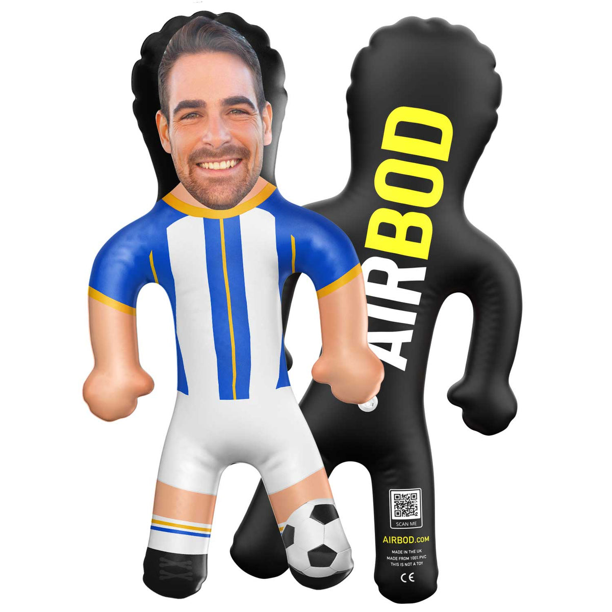 The Seagulls Football Kit Blow Up Doll