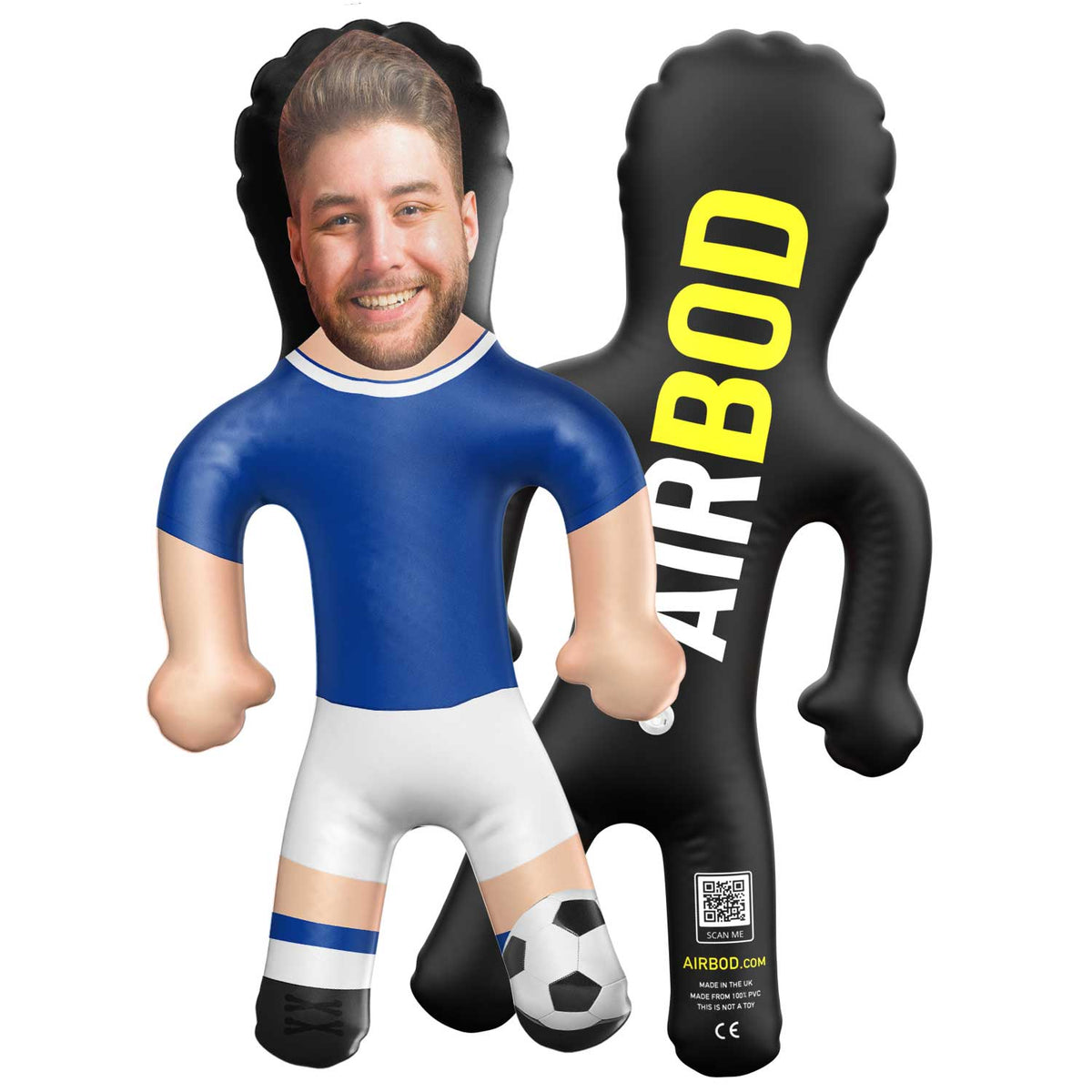 The Toffees Football Kit Blow Up Doll
