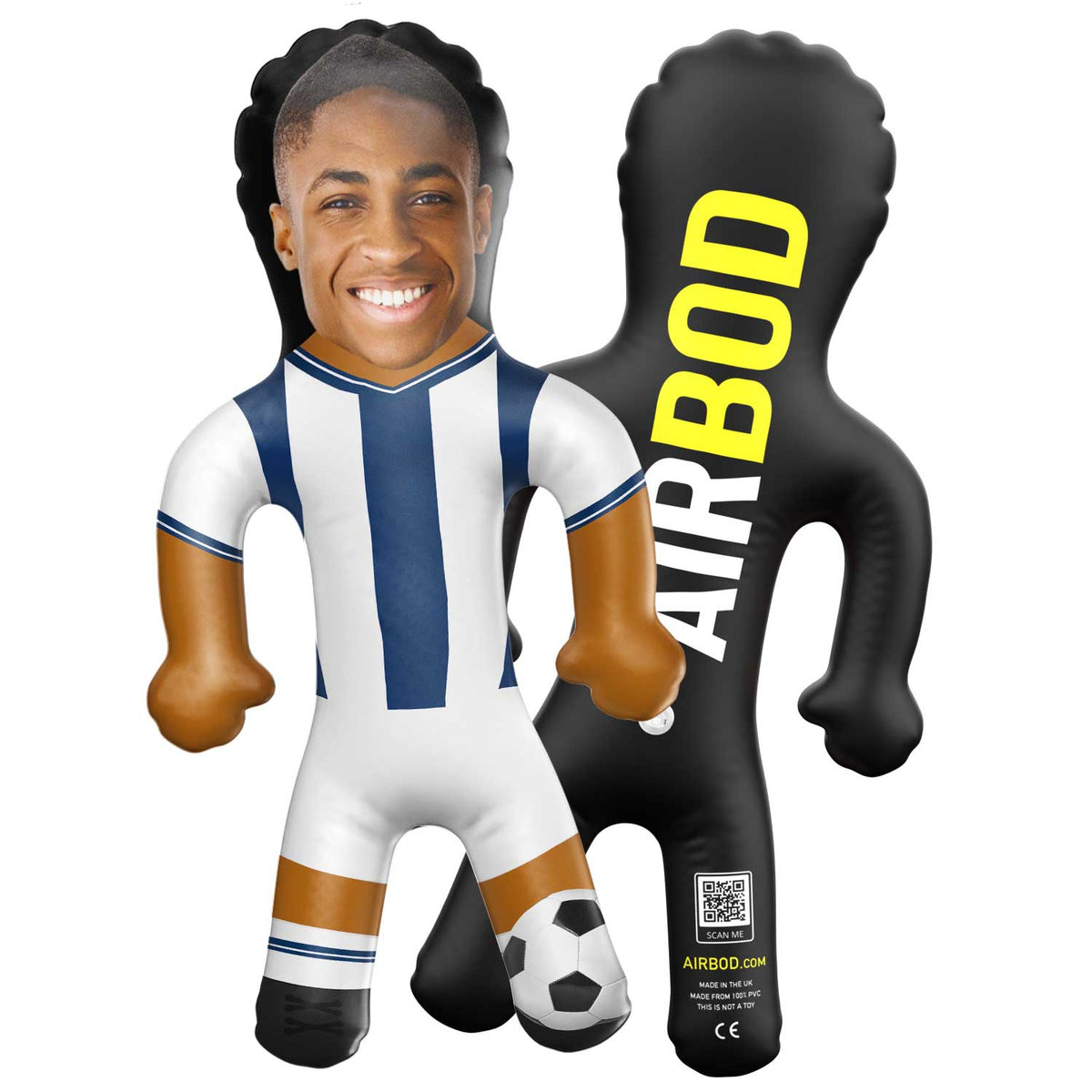The Baggies Football Kit Blow Up Doll