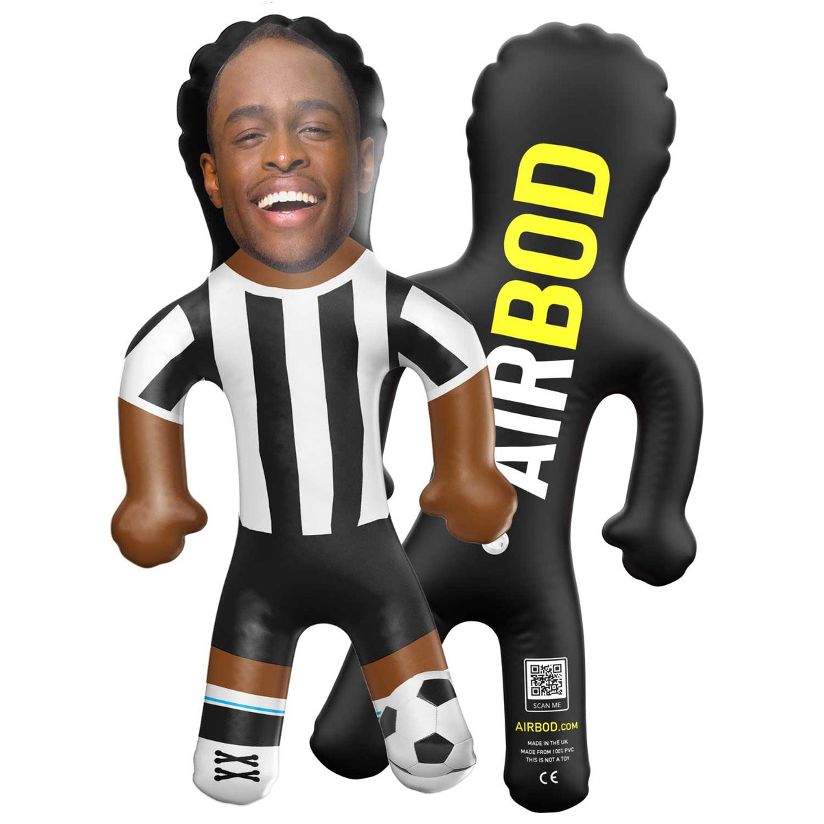The Magpies Football Kit Blow Up Doll