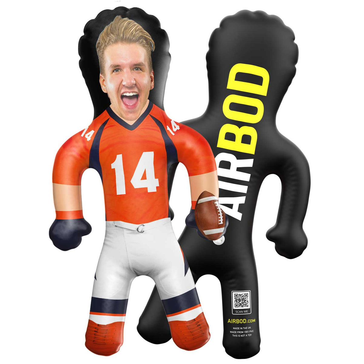 Denver Football Blow Up Doll