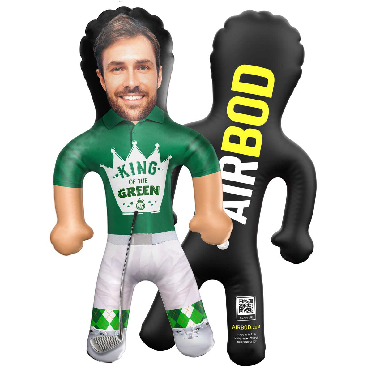 King Of The Green Golfer Blow Up Doll