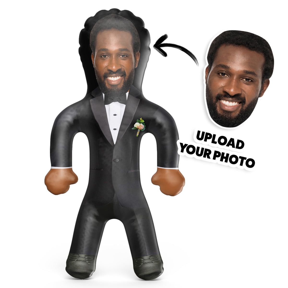 custom groom blow up doll with your photo