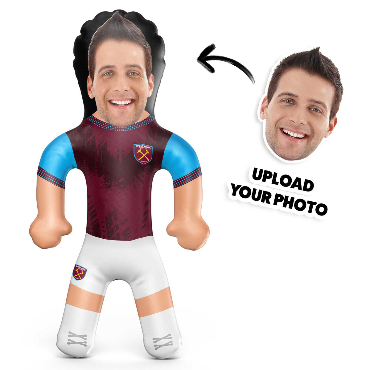 West Ham Personalised Inflatable