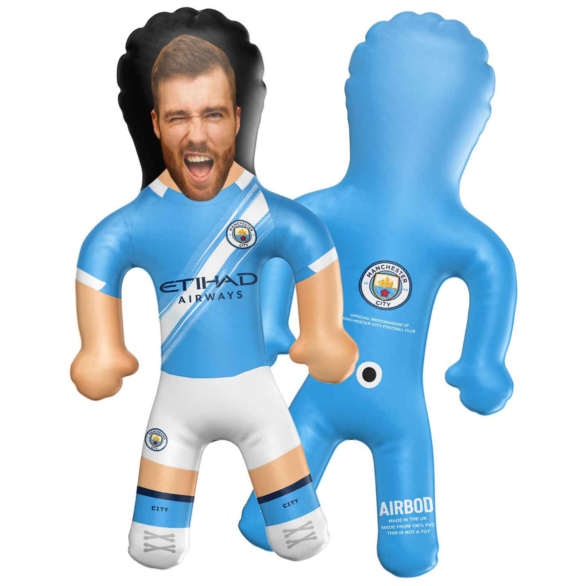 Manchester City Personalised Inflatable