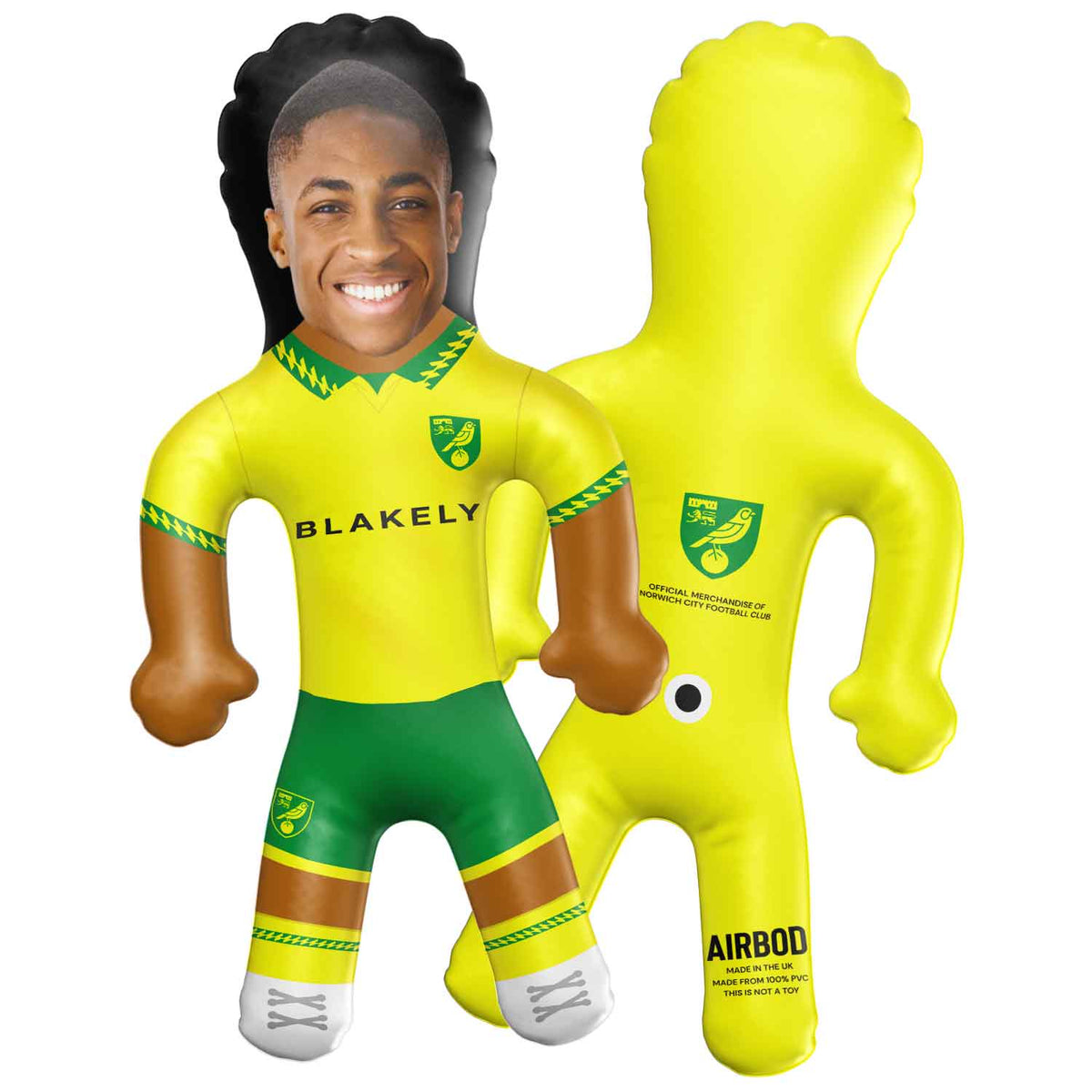 Norwich City Personalised Inflatable