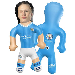 erling haaland man city blow up doll