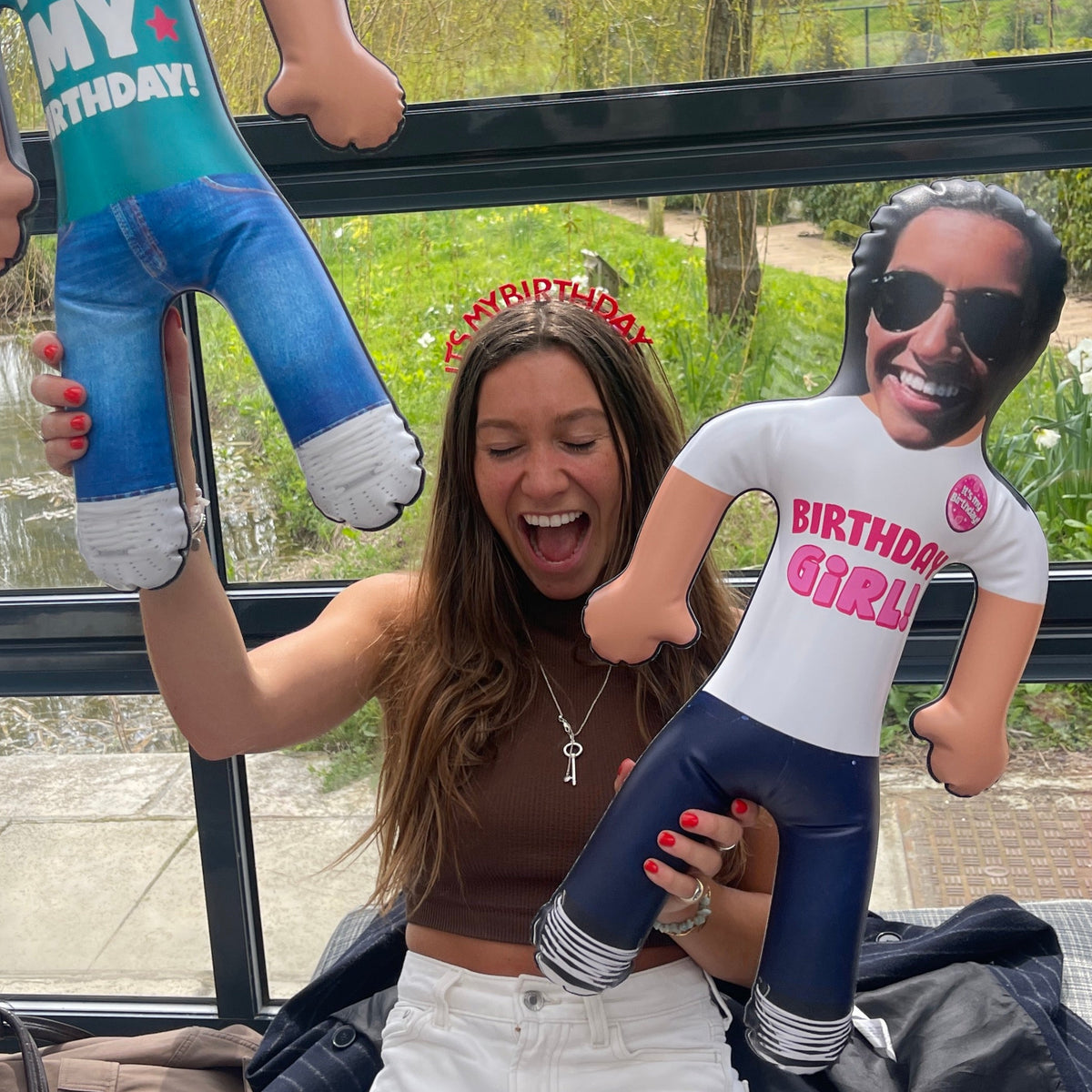 Birthday Girl Blow Up Doll
