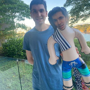 Beach Guy Blow Up Doll