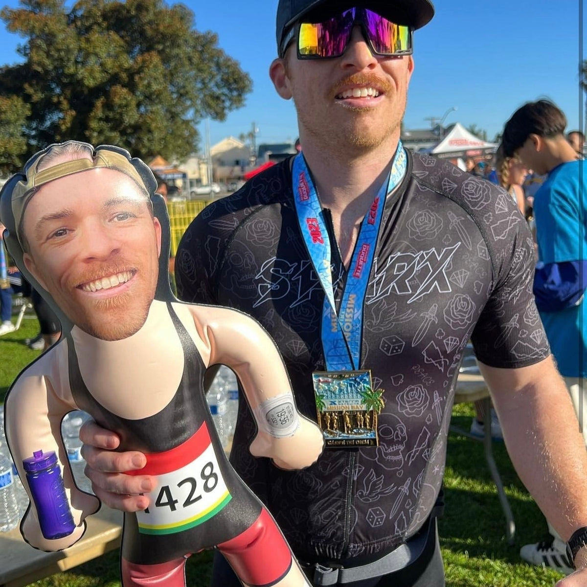 Runner Male Blow Up Doll