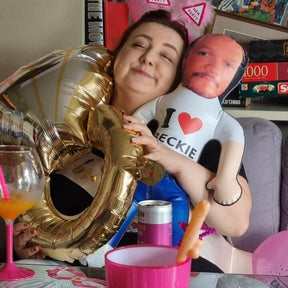 I Heart *Your Name* Custom Inflatable Doll